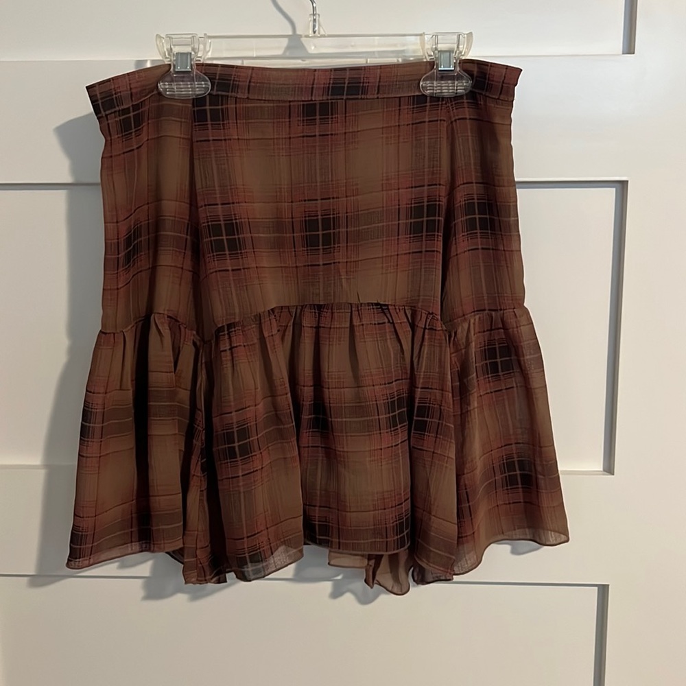 Urban Outfitters Plaid Skirt
